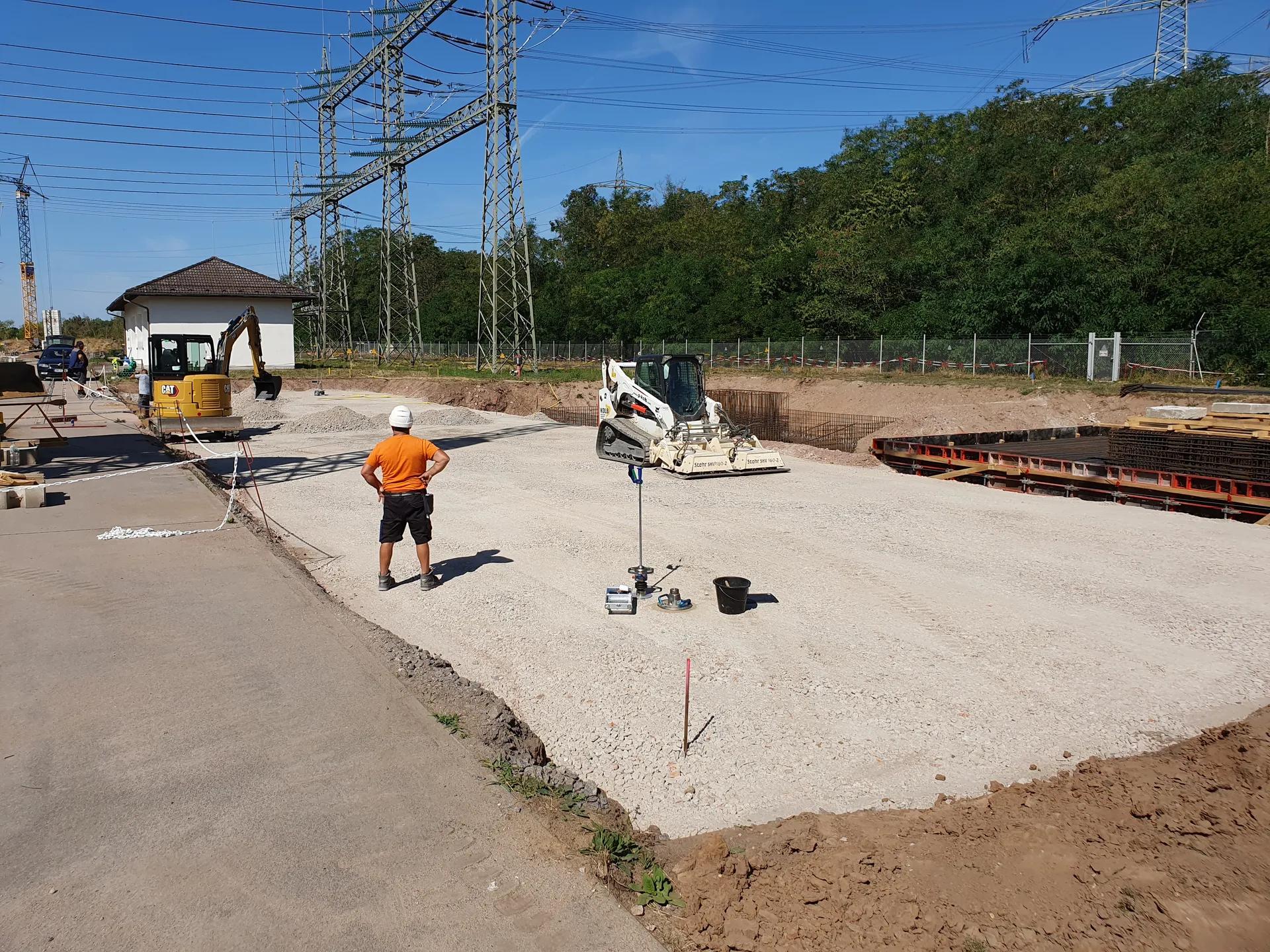 Verdichtungskontrollen